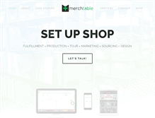 Tablet Screenshot of merchtable.com